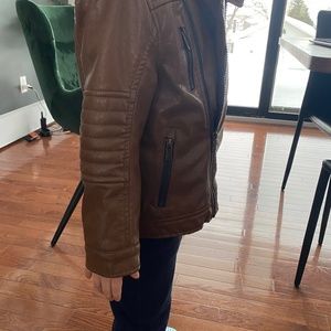 Vegan leather 4T jacket